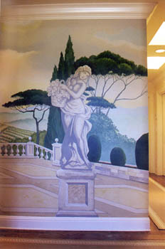 Italian Villa Mural